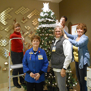 Watervliet_Tree of Love decorating Tree of Love