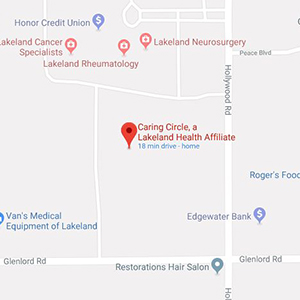 Caring Circle, St. Joseph Map Map showing location of Caring Circle, St. Joseph